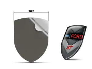 Ford Personalisierte Logosticker Limitiert Universal Robust